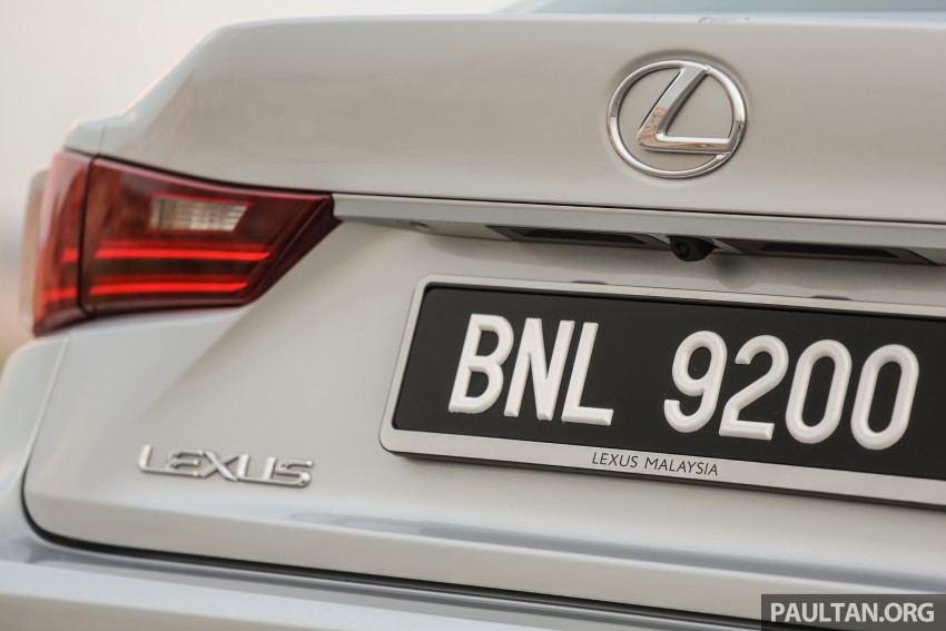PANDU UJI: Lexus IS 200t F Sport –  kapasiti enjin diturun gred ke 2.0L, harga lebih tinggi 433800