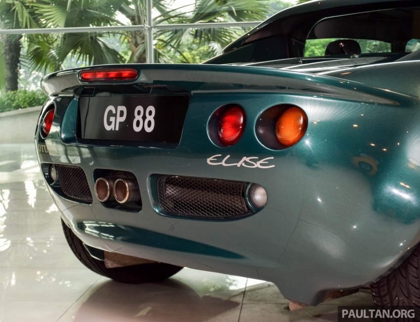 Lotus Elise with Petronas E01e engine on display 430958