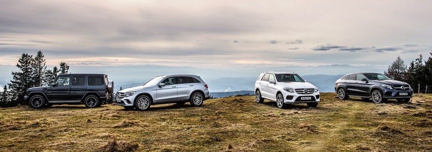 VIDEO: Mercedes-Benz shows off its SUV line-up 424333
