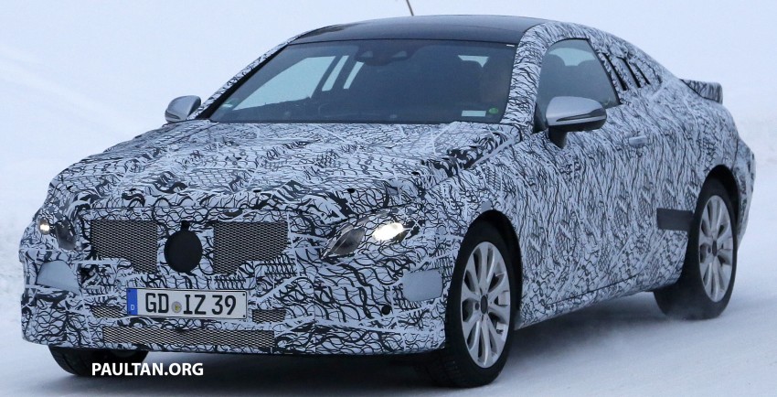 SPIED: Next Mercedes-Benz E-Class Coupe spotted 434400