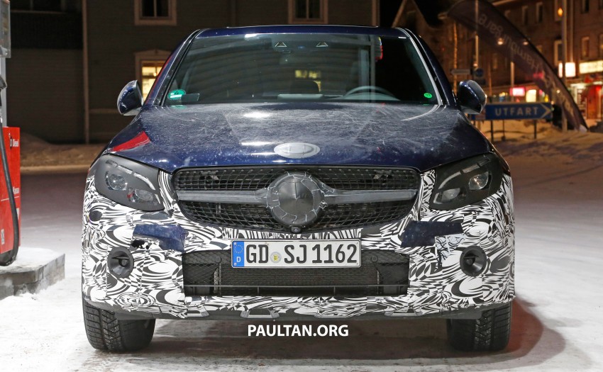 SPYSHOTS: Mercedes-Benz GLC Coupe in Sweden 424964