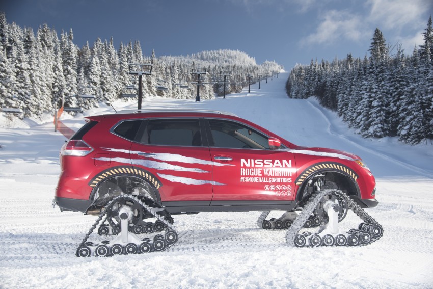 Nissan Rogue Warrior unveiled, a winter-ready X-Trail 430382