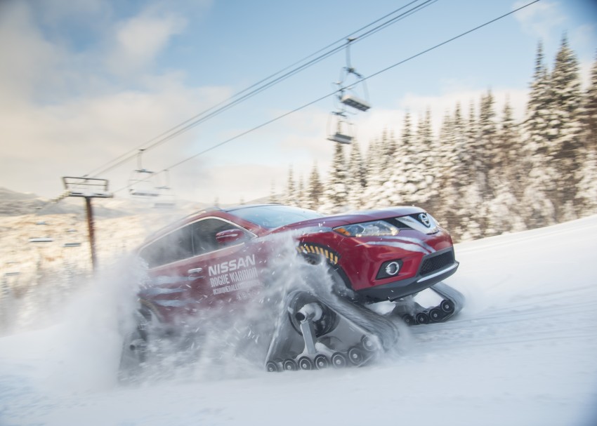 Nissan Rogue Warrior unveiled, a winter-ready X-Trail 430388