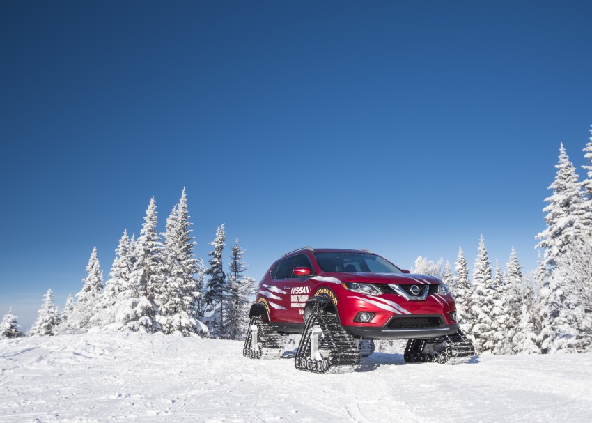 Nissan Rogue Warrior unveiled, a winter-ready X-Trail 430395