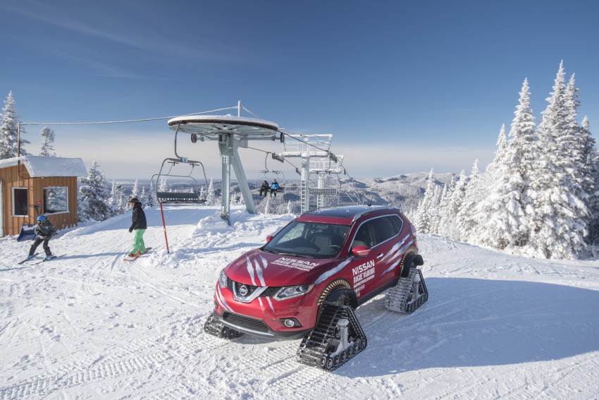 Nissan Rogue Warrior unveiled, a winter-ready X-Trail 430396