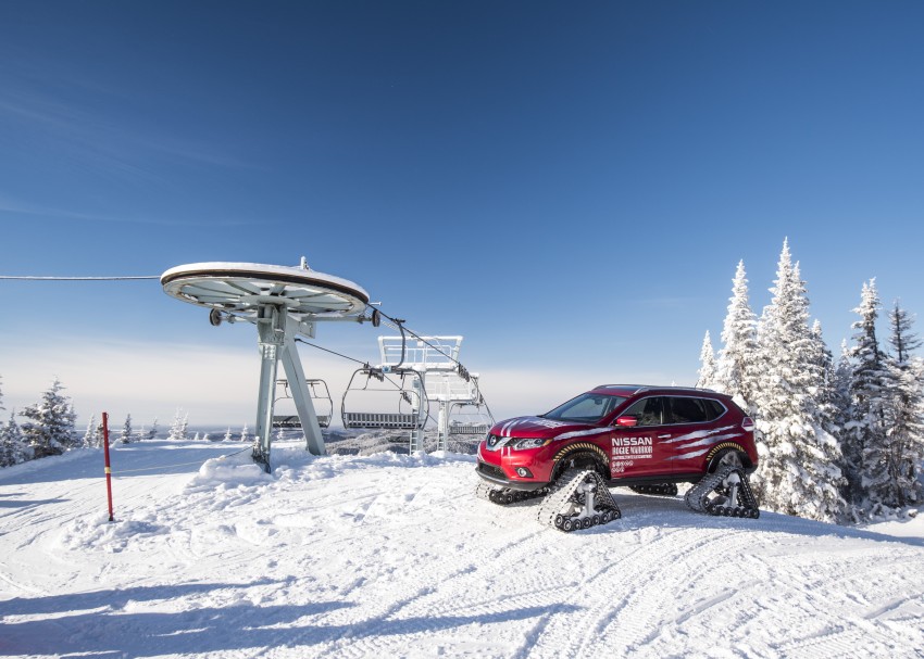 Nissan Rogue Warrior unveiled, a winter-ready X-Trail 430398