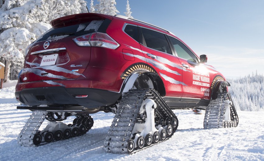 Nissan Rogue Warrior unveiled, a winter-ready X-Trail 430399