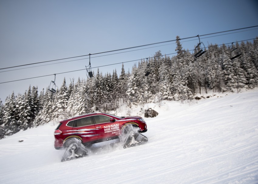 Nissan Rogue Warrior unveiled, a winter-ready X-Trail 430401