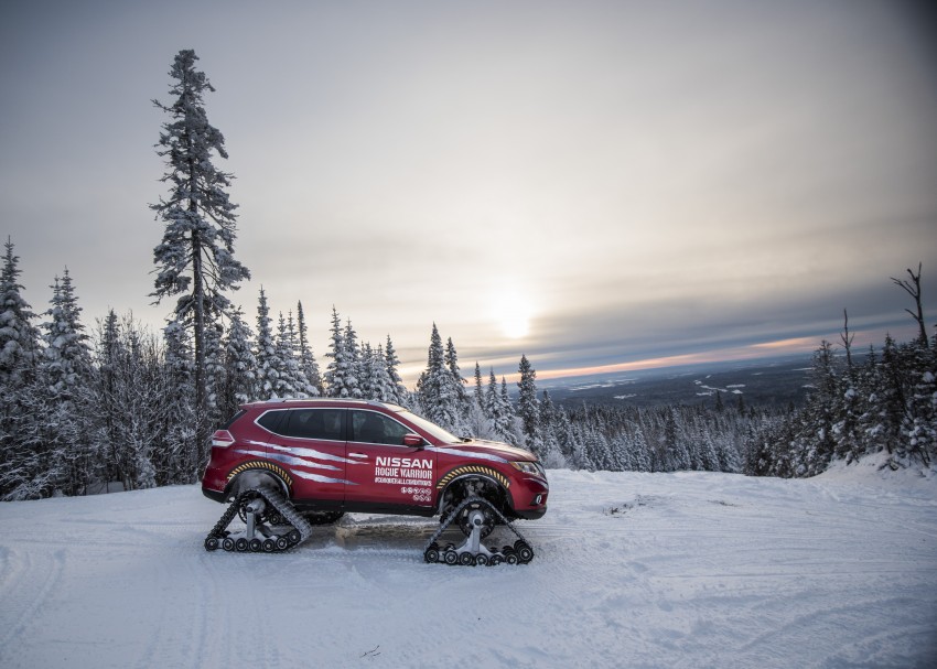 Nissan Rogue Warrior unveiled, a winter-ready X-Trail 430402