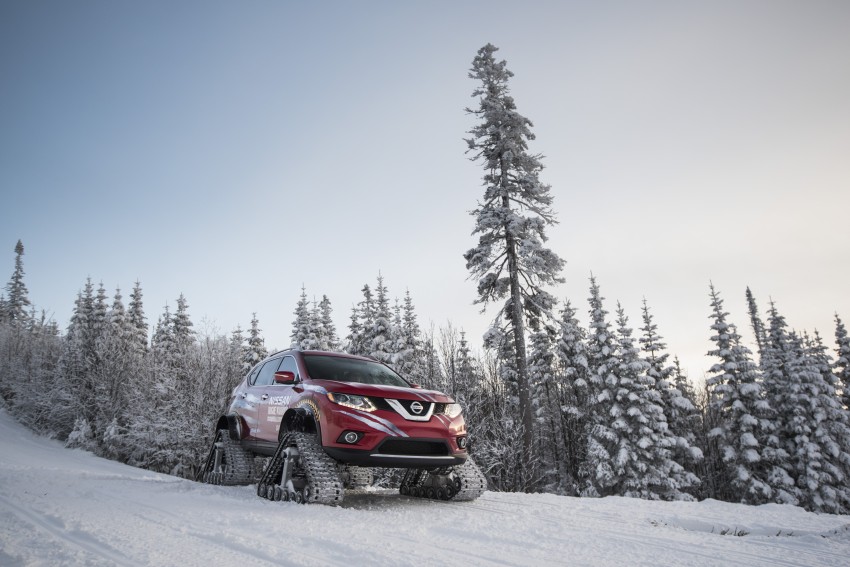 Nissan Rogue Warrior unveiled, a winter-ready X-Trail 430405