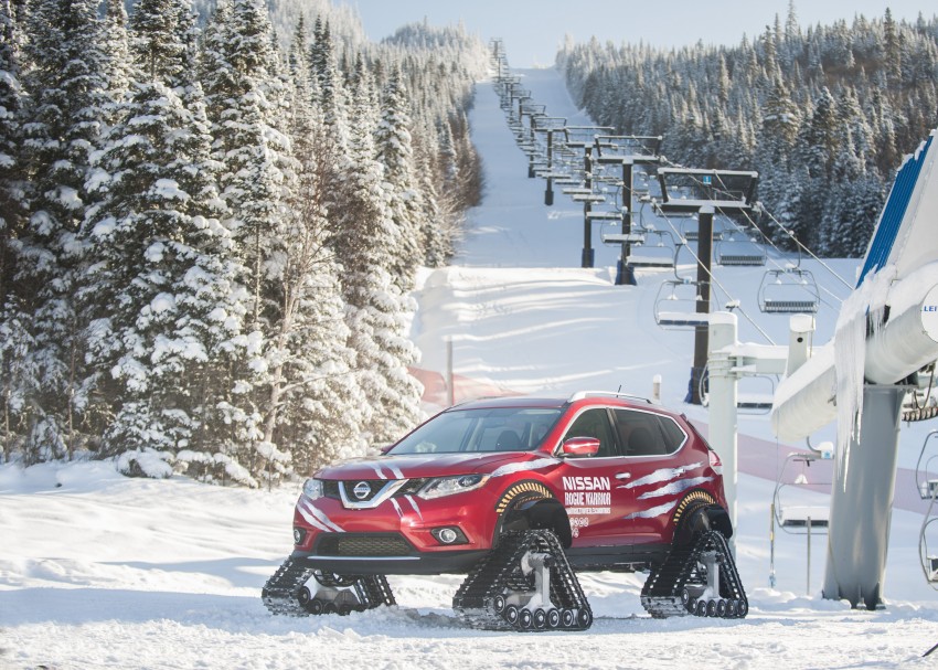 Nissan Rogue Warrior unveiled, a winter-ready X-Trail 430416