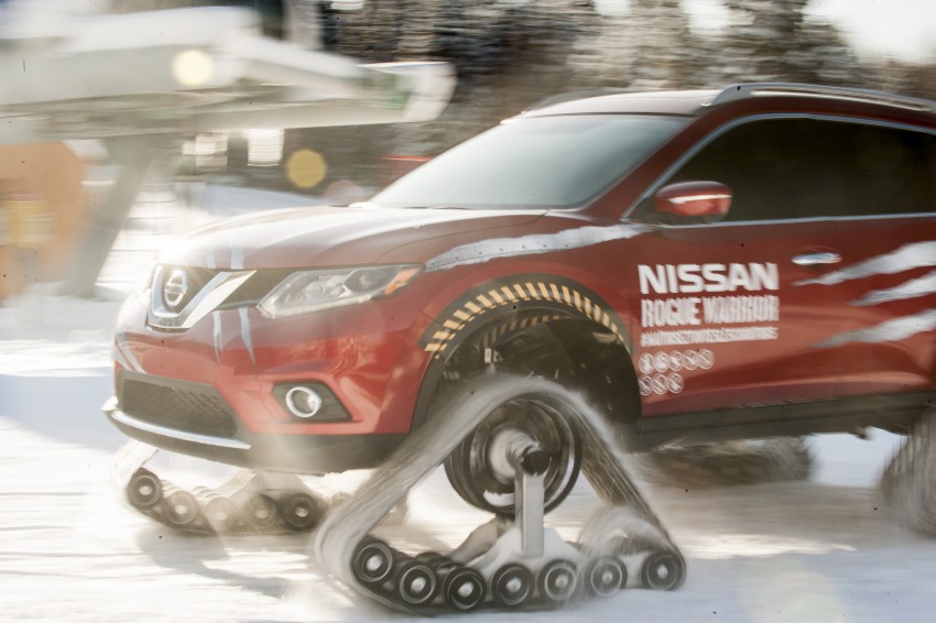 Nissan Rogue Warrior unveiled, a winter-ready X-Trail 430417