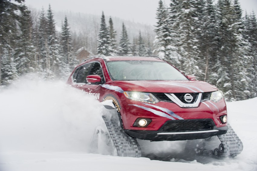 Nissan Rogue Warrior unveiled, a winter-ready X-Trail 430424