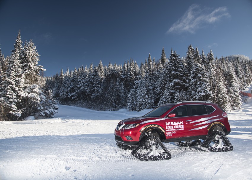 Nissan Rogue Warrior unveiled, a winter-ready X-Trail 430373