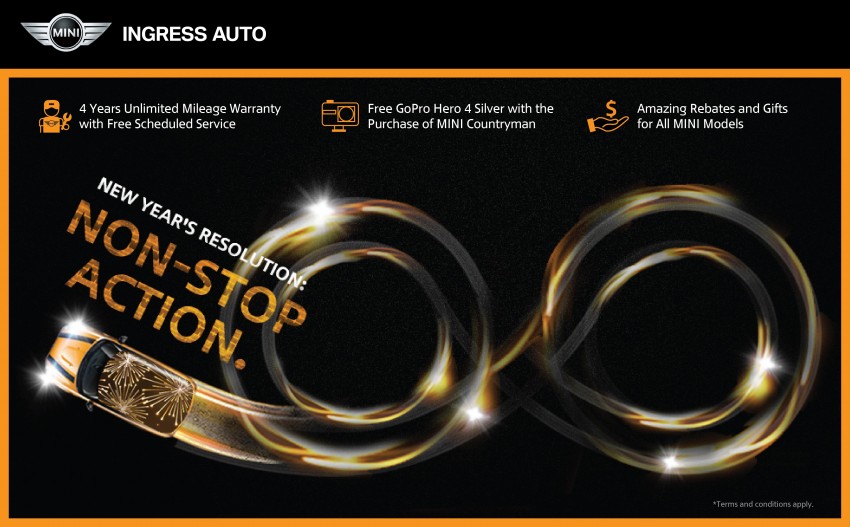 AD: Get attractive deals and goodies with a brand new MINI this weekend at Ingress Auto Bangsar 428945