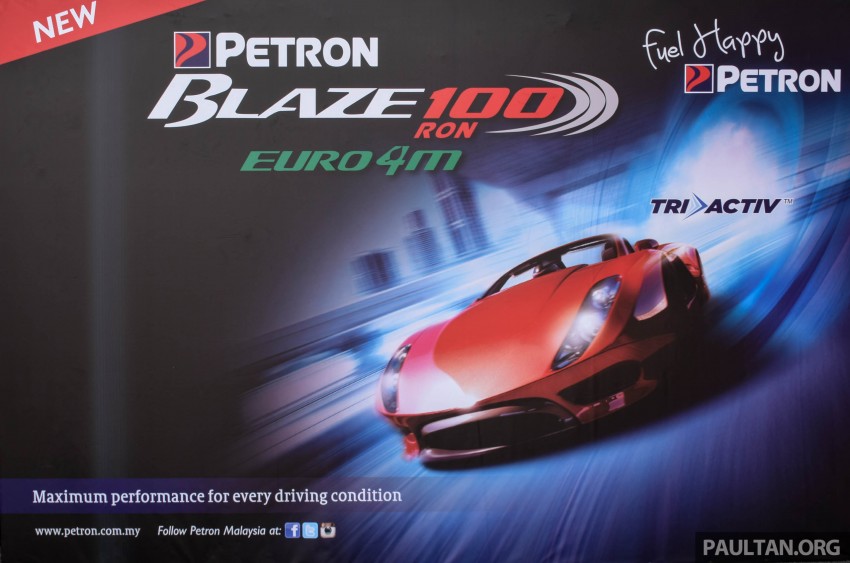 Petron Blaze 100 Euro 4M dilancarkan di Malaysia 429578