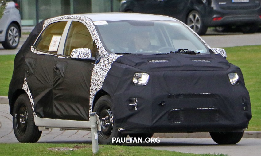 SPYSHOTS: 2017 Kia Picanto seen for the first time 425052