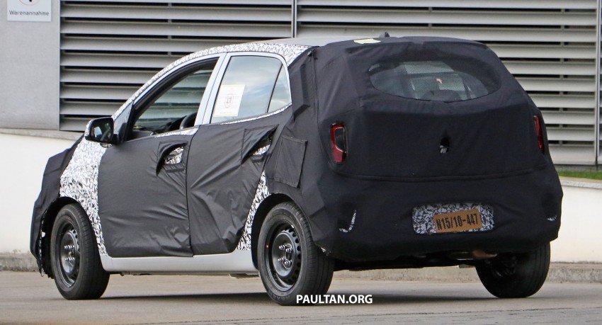 SPYSHOTS: 2017 Kia Picanto seen for the first time 425056
