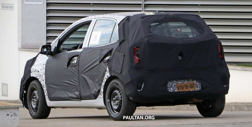 SPYSHOTS: 2017 Kia Picanto seen for the first time 425057