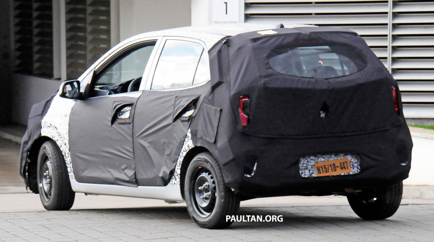 SPYSHOTS: 2017 Kia Picanto seen for the first time 425058