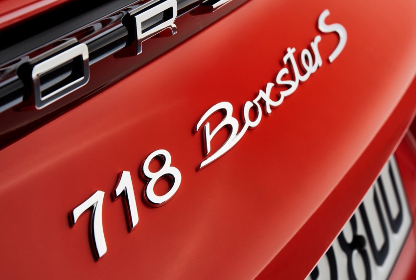 Porsche 718 Boxster revealed – turbo flat-four engines Image #434703