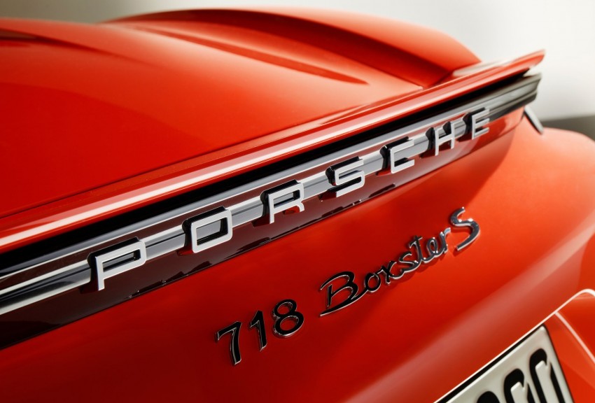 Porsche 718 Boxster revealed – turbo flat-four engines 434704