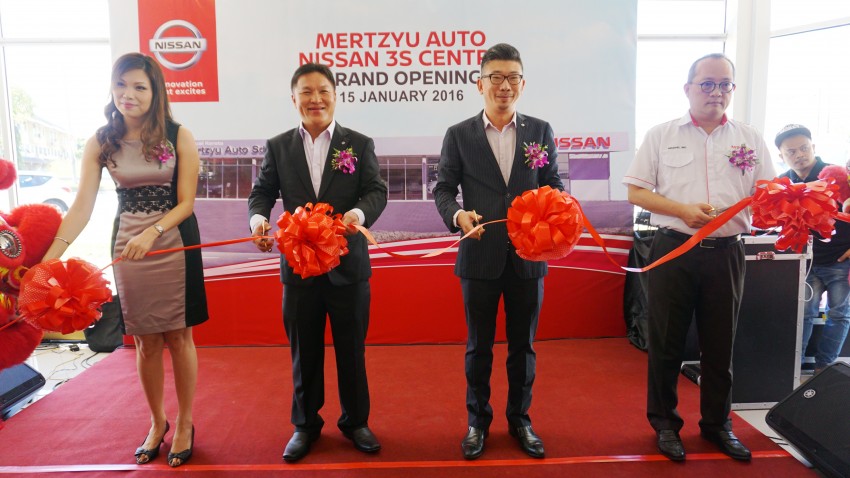 Pusat 3S Nissan Mertzyu Auto dibuka di Kota Kinabalu 429802