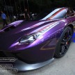 TMJ’s stunning purple LaFerrari makes an appearance