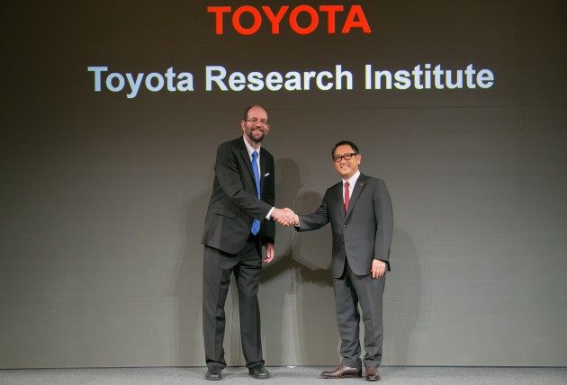 Toyota Research Institute Gill Pratt & Akio Toyoda-01