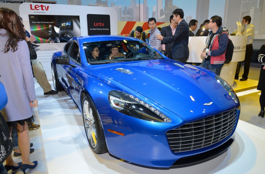 Aston Martin and LeEco reveal the Autolink Rapide S 425915