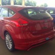 C346 Ford Focus facelift – 1.5L EcoBoost hatch and sedan variants sighted in Malaysia, launching soon?