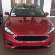 C346 Ford Focus facelift – 1.5L EcoBoost hatch and sedan variants sighted in Malaysia, launching soon?