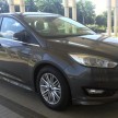 C346 Ford Focus facelift – 1.5L EcoBoost hatch and sedan variants sighted in Malaysia, launching soon?