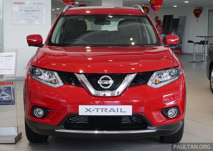 Nissan X-Trail – now available in Flaming Red for CNY 432846