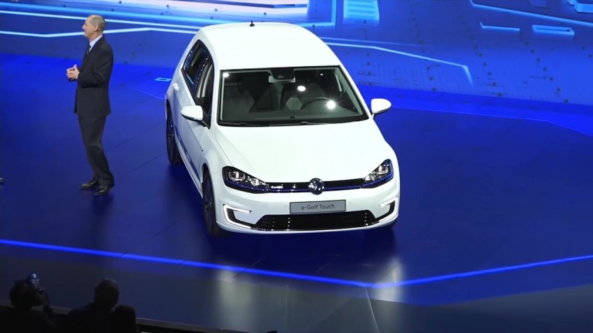 Volkswagen e-Golf Touch previews near-production MIB infotainment system, brings gesture controls 425516