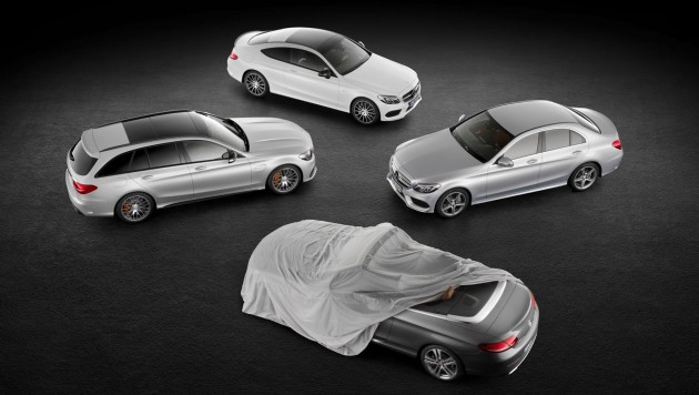 Mercedes-Benz W205 C-Class Cabriolet teaser