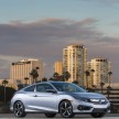 Honda Civic Coupe 2016  pasaran Amerika Syarikat – maklumat terperinci dan lebih gambar didedahkan