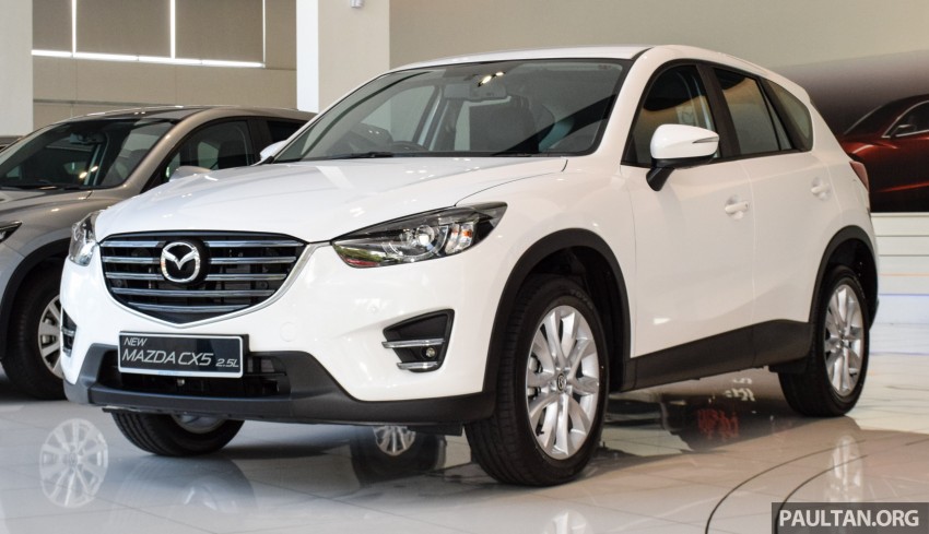 GALLERY: 2016 Mazda CX-5 2.5L 2WD facelift on show 449493