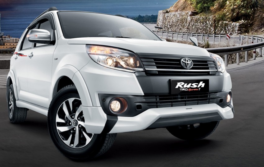 Toyota Rush 7 2016 dilancarkan di Indonesia 450432