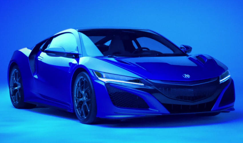 Acura NSX stars in red, white and blue Super Bowl ad 436917