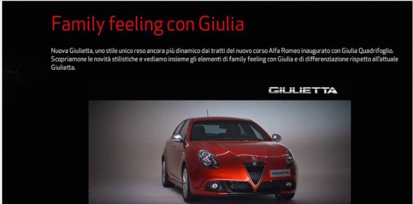 Alfa Romeo Giulietta facelift revealed ahead of Geneva 448057