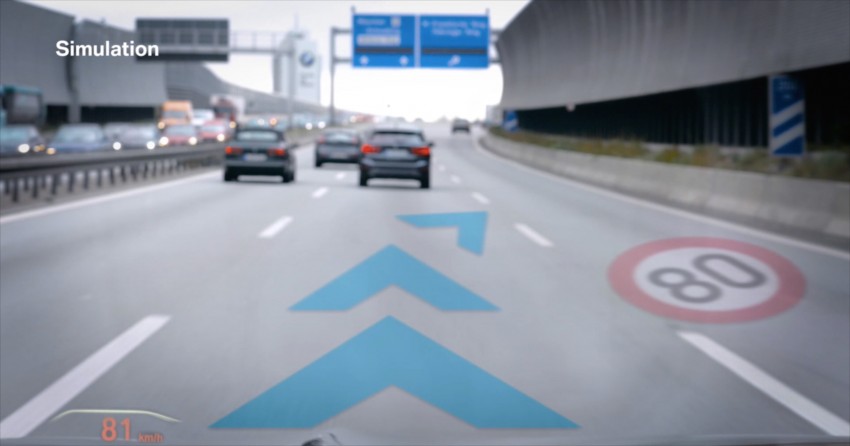 BMW shows latest HUD, augmented reality solutions 450470