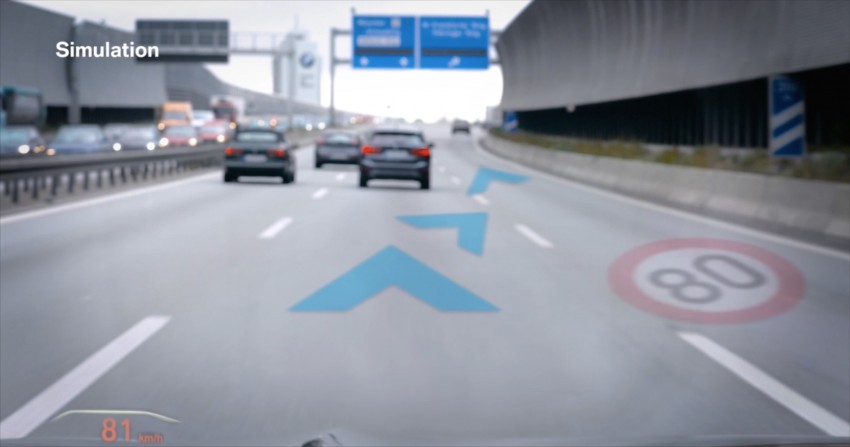 BMW shows latest HUD, augmented reality solutions 450471