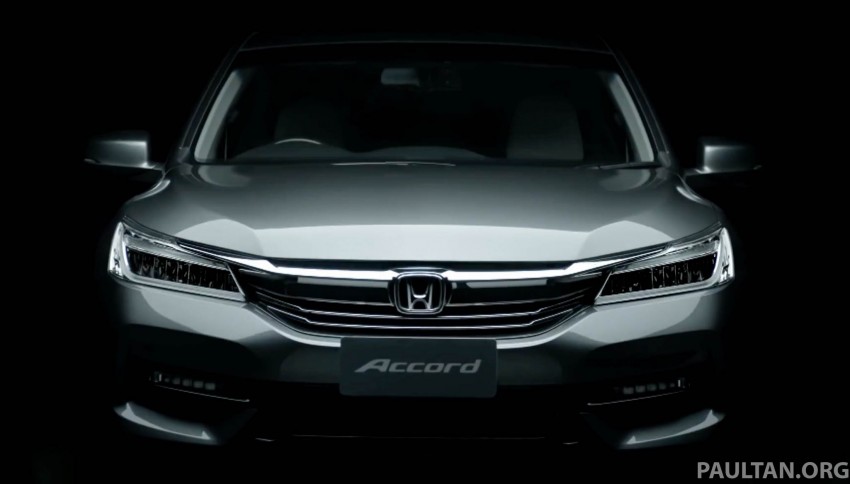 Honda Accord 2016 facelift dilancarkan di Thailand Image #443849