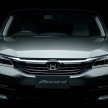 2016 Honda Accord facelift teased for Thailand debut