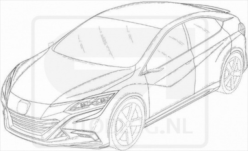 New Honda patent drawings leak – China-only Civic? 447860