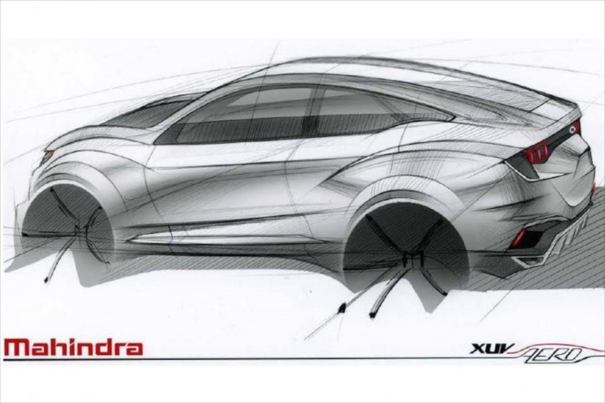 Mahindra XUV Aero concept – a coupe SUV for India 438695