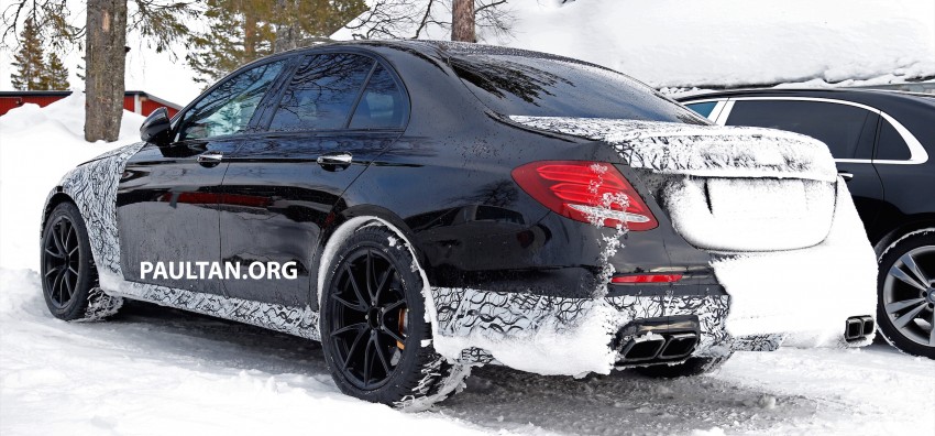 SPYSHOTS: Mercedes-AMG E63 up close and personal 448240