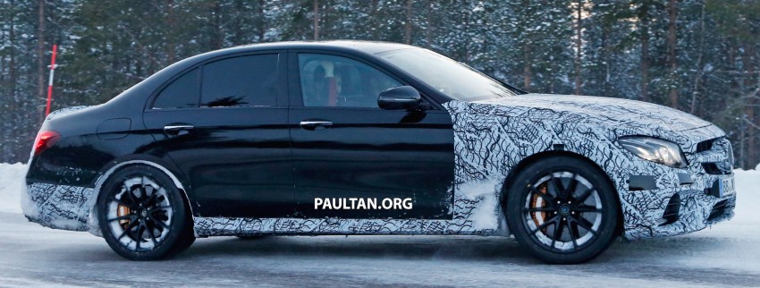 SPYSHOTS: Mercedes-AMG E63 up close and personal 448254