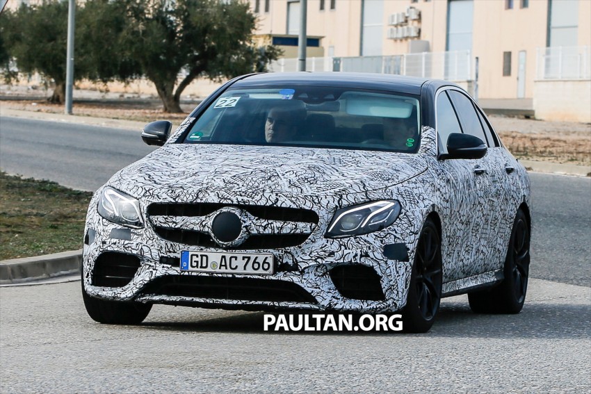SPYSHOTS: Mercedes-AMG E63 sheds more camo 440851
